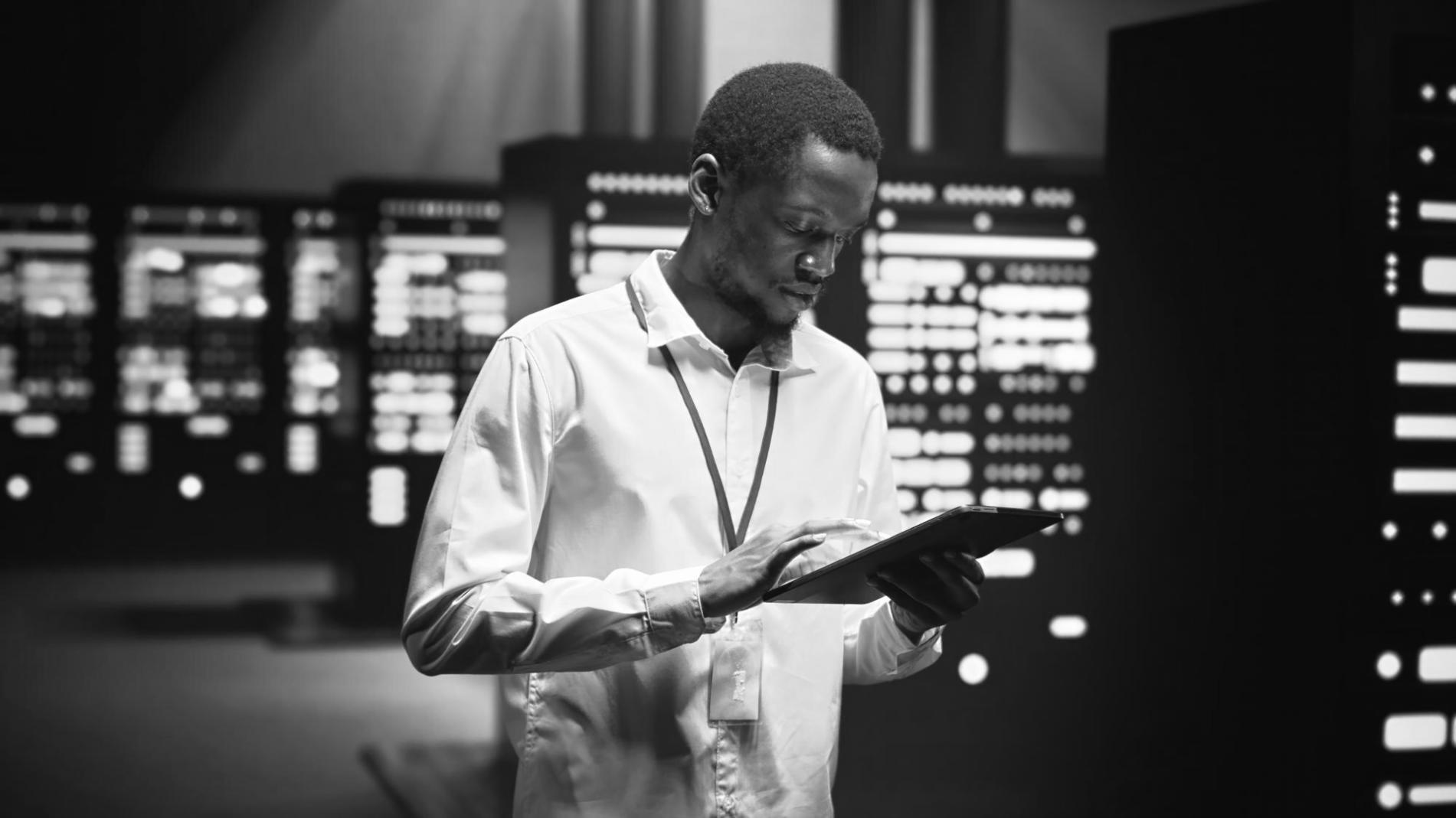 Rappresentazione visiva dell'elaborazione delle notizie finanziarie tramite machine learning